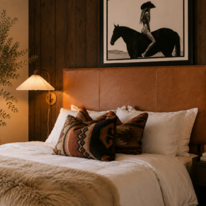 Texas - Genuine Leather Headboard